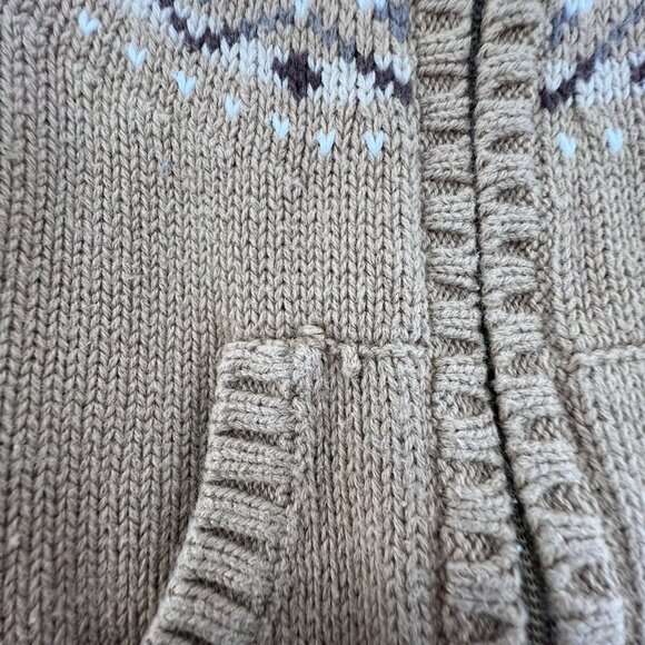 Baby Gap Newborn Outfit Gingerbread Holiday Sweater One Piece Winter Earth Tones - Picture 8 of 12